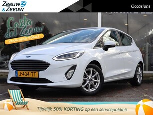 Ford Fiesta 1.0 EcoBoost Titanium 125PK Automaat | Adaptieve Cruise Control | BLIS | LED Koplampen | Camera | Navigatie |