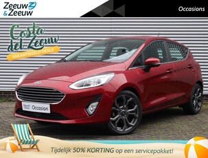 Ford Fiesta 1.0 EcoBoost Titanium Automaat | Camera | Bang & Olufsen | Cruise Control Adaptieve | Navigatie | Apple Carplay & Android Auto | Stoel, Stuur en Voorruitverwarming | 1ste eigenaar | Dealer onderhouden