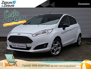 Ford Fiesta 1.0 White Edition | 1ste Eigenaar | Dealer Onderhouden | Navigatie | Airco | Parkeersensoren achter | Bluetooth | Getinte Ramen achter