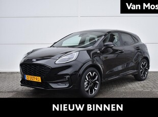 Ford Puma 1.0 EcoBoost Hybrid ST-Line X | €8000,- VAN MOSSEL FORD VOORDEEL! | Navigatie | Apple Carplay | Android Auto | Cruise Control | Stoel & Stuurverwarming | Winterpakket | Elektrisch Bedienbaar Panorama Dak |