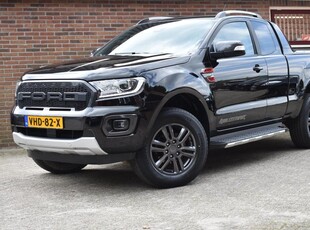 Ford Ranger 2.0 EcoBlue Wildtrak Supercab '20 Leder Clima Navi Cruise Inruil mogelijk NL Auto NAP BTW