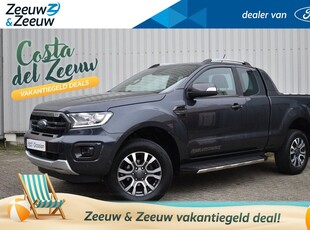 Ford Ranger 2.0 EcoBlue Wildtrak Supercab |Full Option| Dealer onderhouden| Adapt. cruise control|