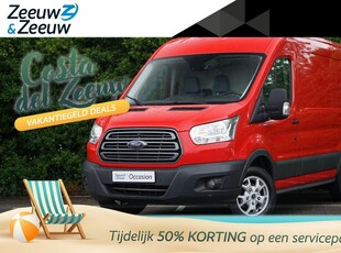 Ford Transit 310 2.0 TDCI L2H2 Trend | Camera | Navigatie | Apple Carplay & Android Auto | Leer | Trekhaak | Elektrisch verwarmbare voorruit | Nette Auto