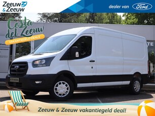 Ford Transit 350 2.0 TDCI L3H2 Trend | Navigatie | Trekhaak | Led laadruimteverlichting | Draadloze Apple Carplay&Android Auto | Reservewiel | All-wheatherbanden | Nieuw op voorraad! |