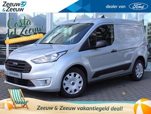 Ford Transit Connect 1.5 EcoBlue L1 Trend | Direct rijden | 3-zits | Cruise control | Voorruitverwarming | Parkeersensoren V+A | Trekhaak | All-Weather |