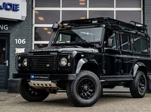 Land Rover Defender 2.4 TD 110 SW E 7Persoons, Black Edition, Imperial, Led, Stoelverwarming, Camera, Airco, Luifel,