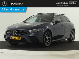 Mercedes-Benz A-Klasse 250 e AMG Limited | Panoramadak | 5 spaaks lichtmetalen velgen | Navigatie | Sfeerverlichting | Cruise Control | AMG Line| Plug In Hybrid | Inclusief 24 MB Premium Certified garantie voor Europa.