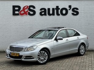 Mercedes-Benz C-klasse 200 Elegance Facelift Schuifdak Navigatie Pdc v+a Stoelverwarming Cruise