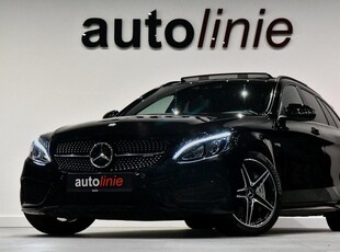 Mercedes-Benz C-klasse Estate AMG 43 4MATIC. Perf Uitlaat, Pano, Memory, Distro+, Burm, Dodeh, Camera!