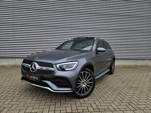 Mercedes-Benz GLC-klasse 300e 4MATIC AMG Panodak Distronic Memory 360camera Trekhaak Leder Virtual Sfeerverlichting