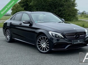 Mercedes C-klasse 180 AMG handgeschakeld|navi|led|leder