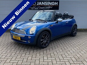 MINI Cabrio 1.6 One | Cabrio | LM Velgen | Parkeersensoren Achter | Airco | RIJKLAARPRIJS INCL 12 MAANDEN GARANTIE EN BEURT