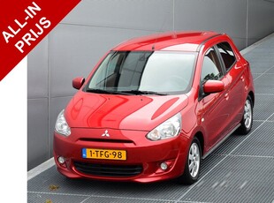 Mitsubishi Space Star 1.0 INTENSE CLEARTEC | HOGE ZIT | CLIMATE | LICHTMETAAL | ALL IN RIJKLAARPRIJS