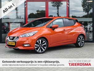 Nissan Micra 0.9 IG-T Tekna Navi/Clima/Cruise/Keyless/Camera