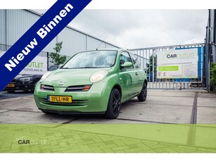 Nissan Micra 1.4 Acenta Vlotte Nissan Micra met Splinternieuwe velgen en banden! APK tot maart 2025 Het is geen nieuwe auto natuurlijk maar haast alles werkt! Rijdt prima zeker een stoere beginnersauto!