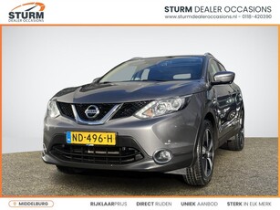 Nissan Qashqai 1.2 N-Connecta Design Pack | Trekhaak | Panoramadak | Navigatie | 360° Camera | Keyless Entry | Cruise & Climate Control | Rijklaarprijs!