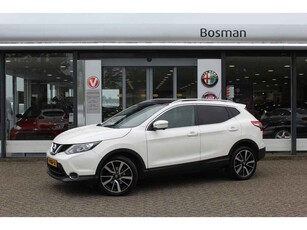 Nissan QASHQAI 1.2 Premier Edition/NAVIGATIE/CRUISE/PANO/Keyless/360CAMERA/LEER