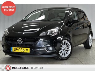 Opel Corsa 1.0 Turbo Cosmo/ Apple+Android!/ Bi-Xenon!/ DAB+/ 16''LMV/ LED Dagrijverl./ Clima/ Navi/ Cruise/ Bluetooth/ Multi.LEDER.Stuur/ Elek.Pakket/ Isofix/ PDC V+A.