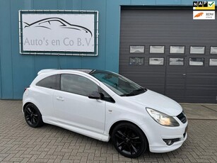 Opel Corsa 1.4-16V Edition Black & White Airco Half leder Stoelverw 17