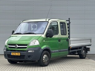 Opel Movano 2.5 CDTi L3H1 DC Dubbele cabine openlaadbak