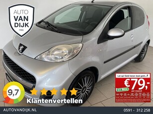 Peugeot 107 1.0-12V XS AUTOMAAT ELEK RAMEN CENT VERG RADIO 5DRS SPARCO WIELDOPSET PRIVACYGLAS ZEER NETTE AUTO