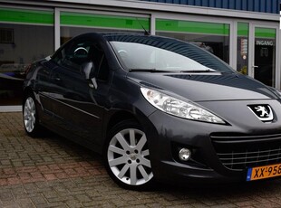 Peugeot 207 CC 1.6 VTi Noir & Blanc, Navigatie, Airco, Sportpedalen, Lichtmetalen velgen, Elektrisch pakket