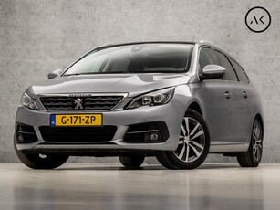 Peugeot 308 SW 1.2 PureTech Luxury (PANORAMADAK, NAVIGATIE, CAMERA, TREKHAAK, LEDER, STOELVERWARMING, SPORTSTOELEN, GETINT GLAS, MASSAGE, CRUISE, NIEUWSTAAT)