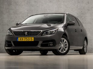 Peugeot 308 SW 1.2 PureTech Sport Automaat (PANORAMADAK, APPLE CARPLAY, NAVIGATIE, 360 CAMERA, LEDER, SPORTSTOELEN, GETINT GLAS, CRUISE, NIEUWSTAAT)