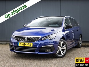 Peugeot 308 SW 1.5 BlueHDi Blue Lease GT-Line (131PK) 1e-Eig, Peugeot-Dealer-Onderh, Panoramadak, Navigatie/Apple-Carplay/Android-Auto, Premium-Audio, Trekhaak, Achteruitrijcamera, Parkeersensoren-V+A, Privacy-Glas