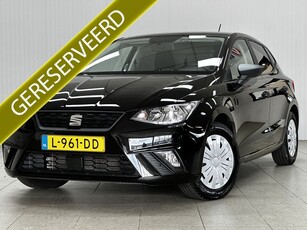 SEAT Ibiza 1.0 Reference/ DAB+/ C.V.Afstand/ Airco/ Cruise/ Bluetooth/ Multi.LEDER.Stuur/ Elek.pakket/ isofix/ Metallic Lak.