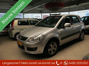 Suzuki SX4 1.6 Exclusive, leder, clima, cruisecontrol, navi, trekhaak.