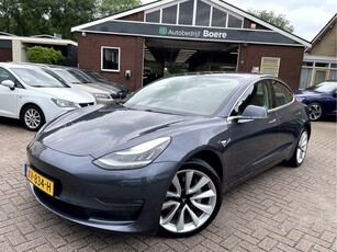 Tesla Model 3 Long Range Pano-Dak, 19''Lmv, Leer