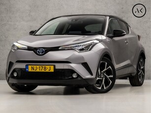 Toyota C-HR 1.8 Hybrid Bi-Tone Automaat (NAP, NAVIGATIE, CAMERA, STOELVERWARMING, ADAPTIVE CRUISE, SPORTSTOELEN, GETINT GLAS, KEYLESS, LANE ASSIST, XENON, ZWART HEMEL, NIEUWSTAAT)