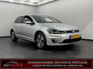 Volkswagen e-Golf e-Golf Virtual desk, Navi, Camera, Cruise control adaptief, Keyless start, Stoelverwarming