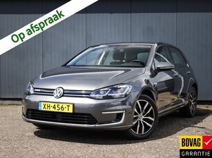 Volkswagen e-Golf (Subsidie mogelijk) (136PK) 2e-Eig, Keurig-Onderh, 12-Mnd-BOVAG, NL-Auto, Warmtepomp, Virtual-Cockpit, Navigatie/Apple-Carplay/Android-Auto, Spiegel-Pakket, Adaptive-Cruisecontrol, Keyless-Entry/Start, Parkeersensoren-V Lm-Velgen-16Inch,