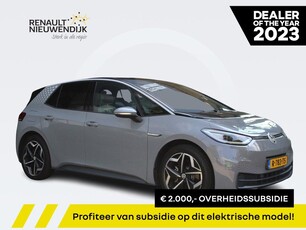 Volkswagen ID.3 Pro 58 KWH / PANODAK / TREKHAAK / WARMTEPOMP / ADAPT. CRUISE / STOEL + STUURVERW. / CAMERA / PDC / 19'' LMV