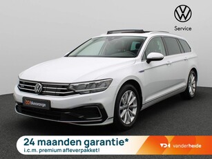 Volkswagen Passat Variant 1.4 TSI PHEV GTE 218PK DSG Panoramadak, 360 gr. camera, virtual pedal, stoelverwarming, side assist, 17'' lichtmetaal