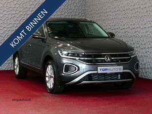 Volkswagen T-Roc 1.5 TSI 150PK STYLE PLUS ALCANTARA IQ. CAMERA ELEK.KLEP ADAP.CRUISE VIR.COCKPIT STOEL/STUUR VERW. 17''LMV 09/2023 70 BIJNA NIEUWE VOLKSWAGEN'S UIT VOORRAAD LEVERBAAR