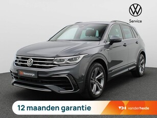 Volkswagen Tiguan 1.5 TSI R-Line Business 150PK DSG Trekhaak, achteruitrijcamera, stuur/stoelverwarming, virtual pedal, LED Matrix, side assist, alarm, 19'' lichtmetaal