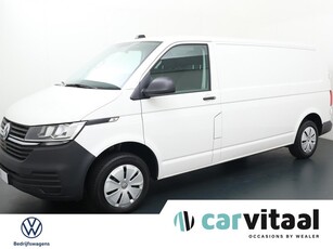 Volkswagen Transporter 2.0 TDI L2H3 28 | 90 PK | Trekhaak | Schuifdeur rechts | Achterdeuren met ruiten |