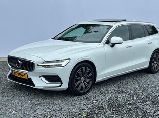 Volvo V60 2.0 T5 Inscription Automaat - Adaptive Cruiseontrole - Schuifdak - Leder - Stoelverwarming - Stuurverwarming - Achterbankverwarming - Trekhaak wegklapbaar