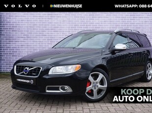 Volvo V70 2.0T R-Edition | Afneembare trekhaak | Regensensor | Navigatie | Dakrails | Lederen bekleding | 18