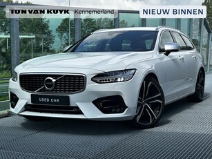 Volvo V90 2.0 T5 R-Design Automaat, Intellisafe, Full Led Adaptive, Verwarmde stoelen voor, Trekhaak semi Elektrisch, Volledig dealeronderhouden