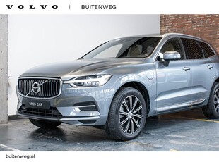 Volvo XC60 T8 Twin Engine AWD Inscription | Dealer onderhouden | Adaptieve Cruise Control | 360° parkeercamera | Park Assist voor en achter | Parkeerkachel | Volvo on Call | Stoelverwarming | Apple carplay/android auto