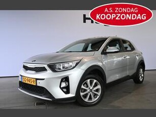 KIA Stonic 1.2 MPi ComfortPlusLine Navigator BTW Airco LED 100% Onderhouden! Inruil Mogelijk!