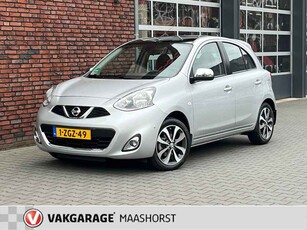 Nissan Micra 1.2 DIG-S Tekna ParkeerSensoren/Navigatie/KeylessStart/Clima/Airco/Cruise/Trekhaak/PanoramaDak/Bluetooth