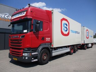 Scania R580 TRUCK + TRAILER E6 RETARDER KLIMA 6x2*4