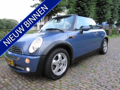 MINI Mini 1.6 Cooper Pepper Cabriolet Airco Leer