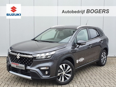 Suzuki S-Cross 1.5 Hybrid Style Automaat Navigatie, El.Schuifdak, Half leder, 17