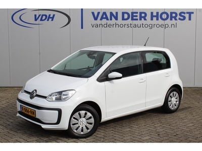 Volkswagen up! 1.0-65pk 5drs. Slechts 22,- wegenbelasting !